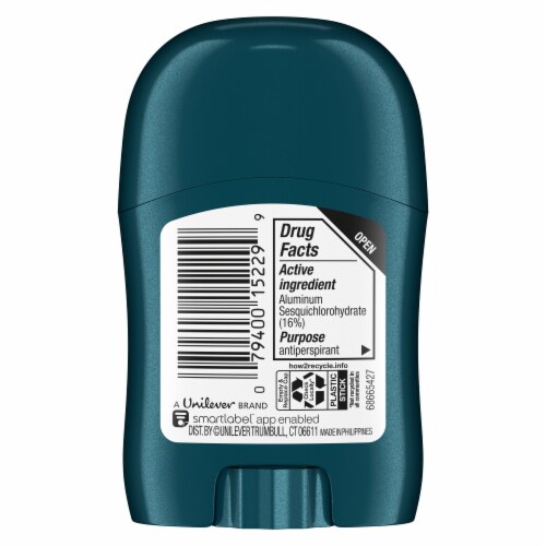Degree Men Advanced Cool Rush Antiperspirant Deodorant Perspective: right