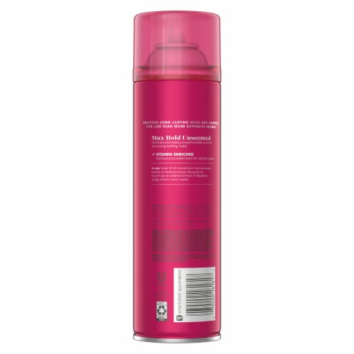Suave Max Hold Unscented Hairspray Perspective: right