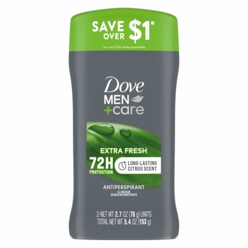 Dove Men+Care Extra Fresh Antiperspirant Deodorant Perspective: right