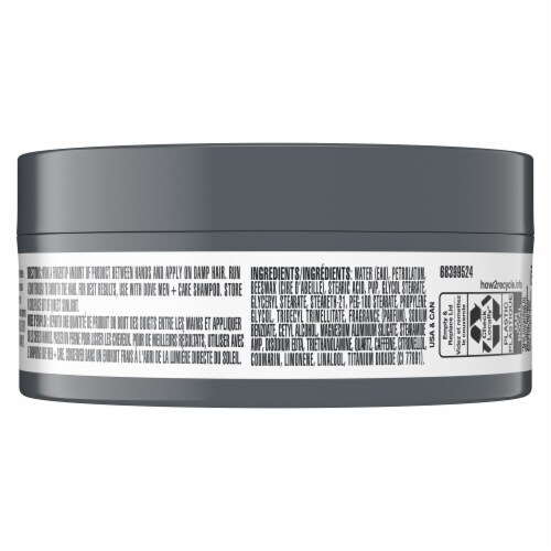 Dove Men+Care Hair Paste, Styling Aid Hair Product Medium Hold Sculpting Perspective: right