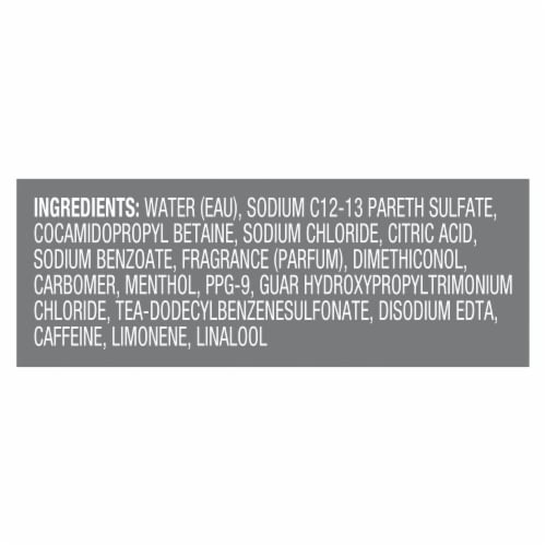 Dove Men+Care Fortifying Fresh and Clean with Caffeine 2 in 1 Shampoo and Conditioner Perspective: right