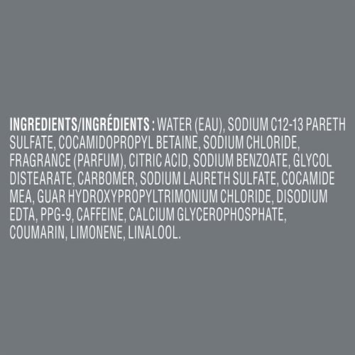 Dove Men+Care Fortifying Thick and Strong with Caffeine 2 in 1 Shampoo and Conditioner Perspective: right