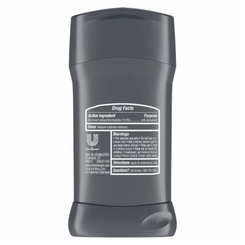 Dove Men+Care Clean Comfort Antiperspirant Deodorant Perspective: right