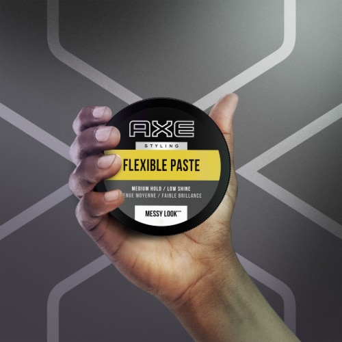 AXE Hair Paste, Messy Look Flexible, Medium Hold and Natural Finish Easy to Use Perspective: right