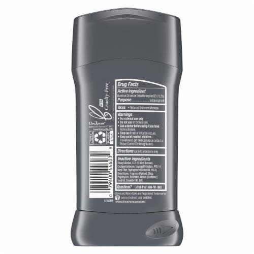Dove Men+Care Sensitive Shield Antiperspirant Deodorant Perspective: right