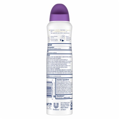 Dove Advanced Care Women's Antiperspirant Deodorant Spray Lavender Fresh Perspective: right