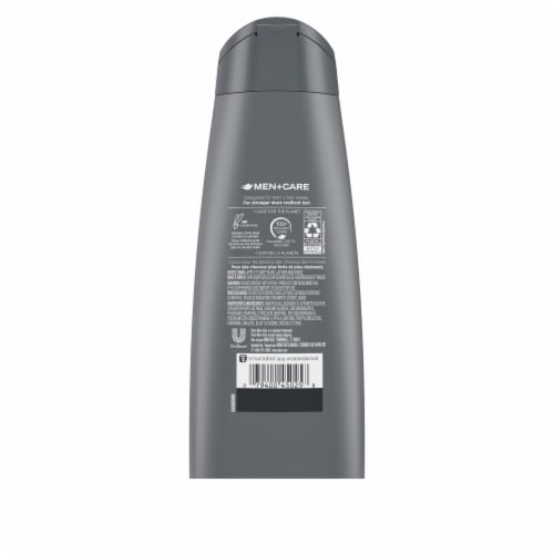 Dove Men Care Cooling Relief Fortifying Shampoo Perspective: right