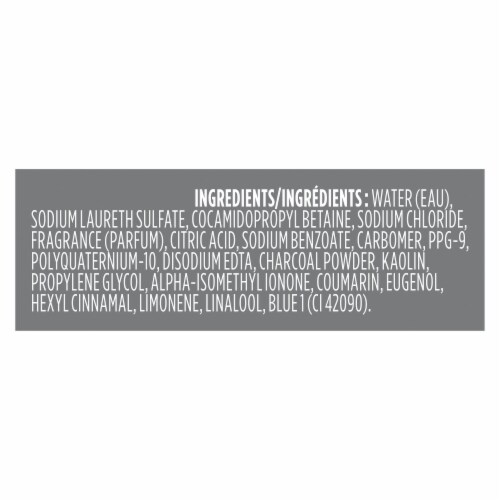 Dove Men+Care Shampoo for Healthy-Looking Hair Charcoal + Clay Plant Based Cleansers Perspective: right