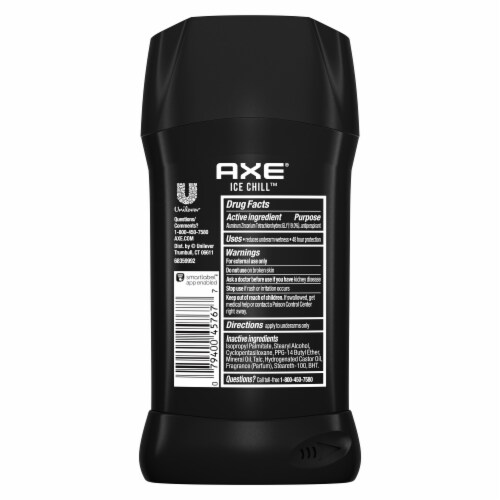 AXE Ice Chill Antiperspirant Deodorant Stick Perspective: right
