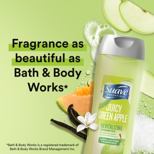 Suave Essentials Juicy Green Apple Revitalizing Shampoo 15 fl oz Kroger