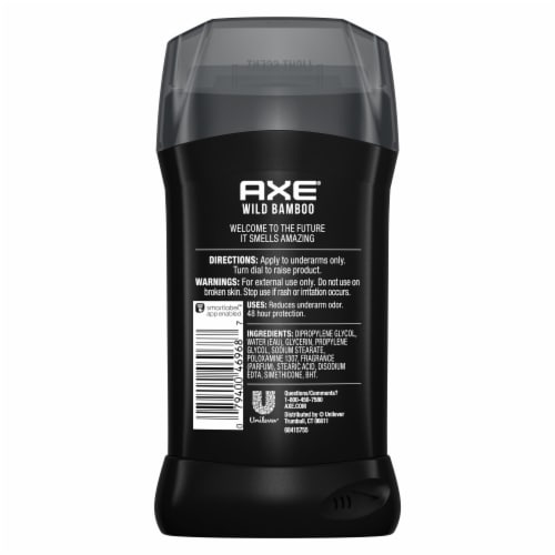 AXE Wild Bamboo Men's Deodorant Perspective: right