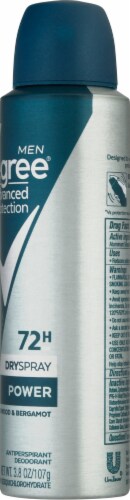 Degree® Men 72-Hour Wetness Protection Power Strongest Antiperspirant Deodorant Spray Perspective: right