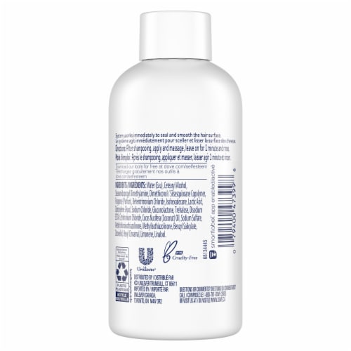 Dove Intensive Repair Strengthening Conditioner, Travel Size Perspective: right