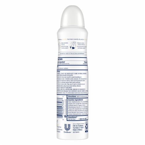 Dove Nourishing Secrets Dry Spray Antiperspirant Deodorant Waterlily & Sakura Blossom Perspective: right