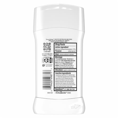 Degree Unlimited Fresh Antiperspirant Deodorant Perspective: right