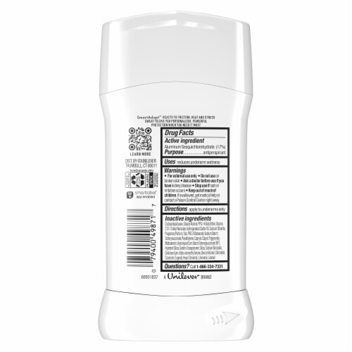 Degree Unlimited Fresh Antiperspirant Deodorant Perspective: right