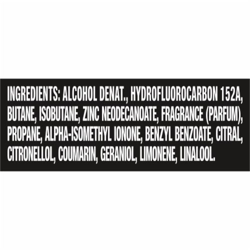AXE Fine Fragrance Collection Premium Body Spray Black Vanilla With Orange + Sandalwood 4 oz Perspective: right