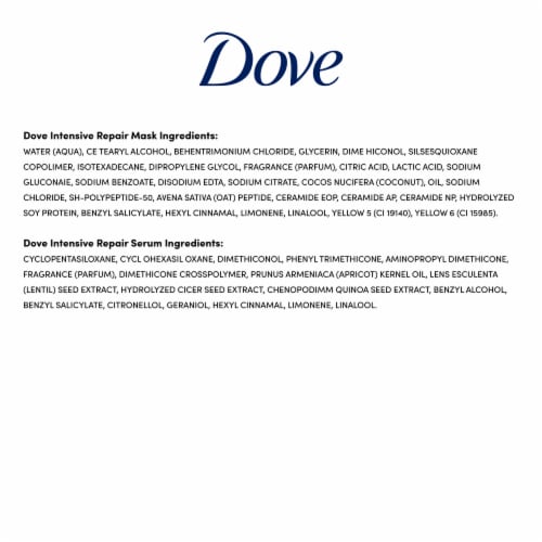 Dove Hair Intensive Repair for Damaged Hair 9.2 Fl Oz Perspective: right