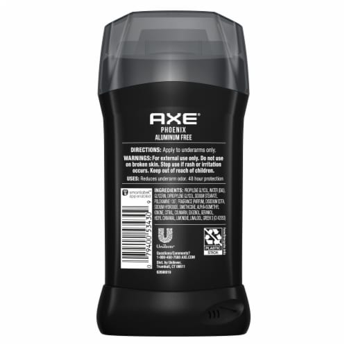AXE Phoenix Men's Deodorant Stick Perspective: right