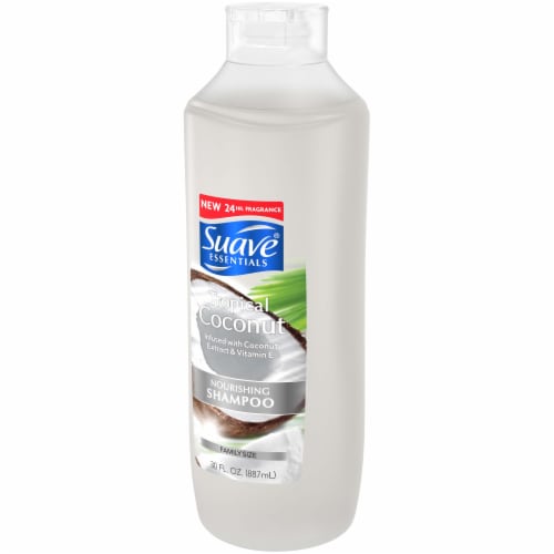 Suave® Essentials Tropical Coconut Nourishing Shampoo for Dry Hair Perspective: right