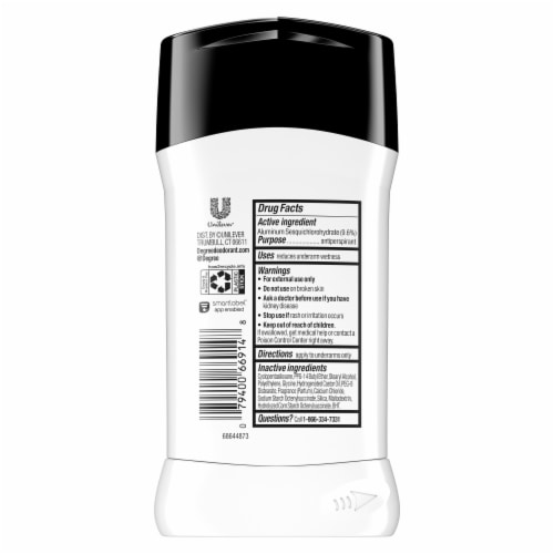 Degree Men UltraClear Fresh Antiperspirant Deodorant Perspective: right