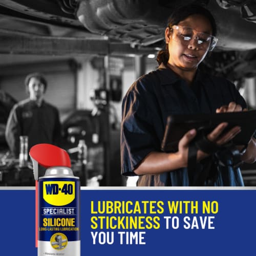WD-40® Specialist Water Resistant Silicone Lubricant Spray Perspective: right