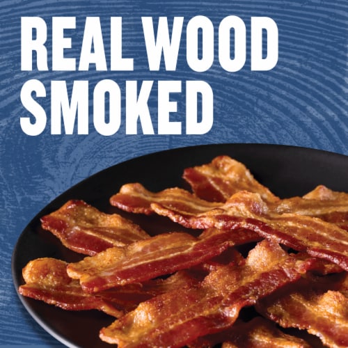 Wright Brand Double Smoked Thick Cut Bacon Stack Pack Perspective: right