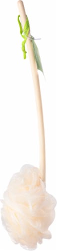Ecotools® EcoPouf Bath Brush Perspective: right