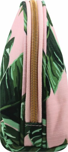 Sophia Joy Tropical Haze Round Top Cosmetic Organizer Bag Perspective: right