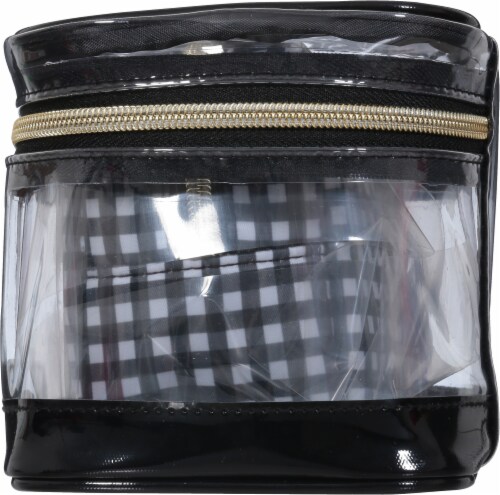 Scunci® Cosmetic Train Case Set Perspective: right