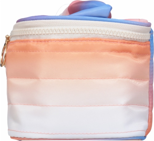 Scunci Quilted Cosmetic Bag - Ombre Perspective: right