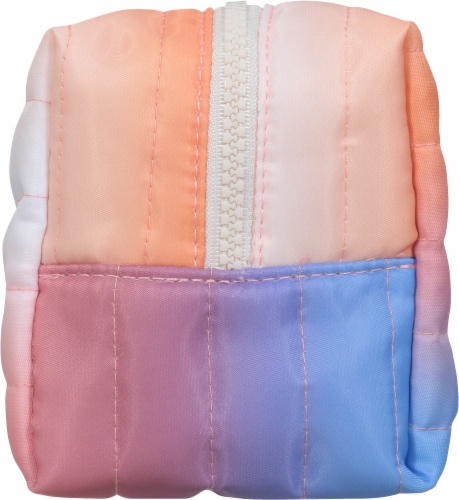 Scunci Quilted Cosmetic Bag - Ombre Perspective: right