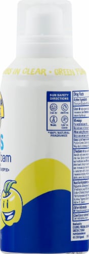 Banana Boat Amazing Apple Mineral Sunscreen Foam Lotion SPF 50+ Perspective: right