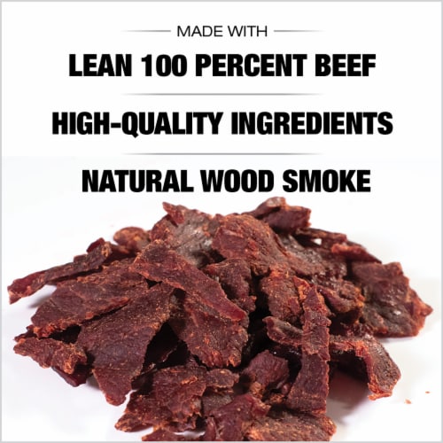 Old Trapper Teriyaki Beef Jerky Perspective: right