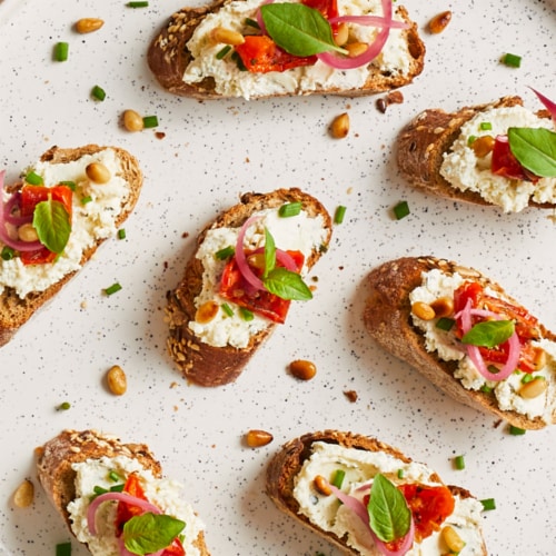 Boursin® Basil and Chive Gournay Cheese Perspective: right