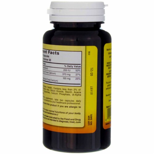 Nature's Blend Okinawa Coral Calcium Capsules 1000mg Perspective: right