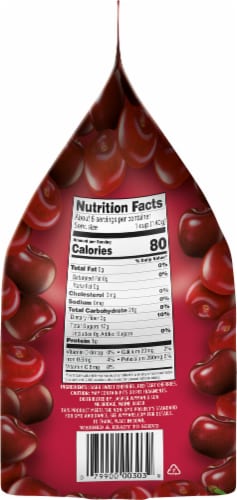 Wyman's® Dark Sweet and Red Tart Frozen Cherries Perspective: right