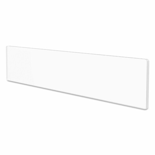 deflecto Superior Image Cubicle Sign Holder 8 1/2 x 2 Clear 587501 Perspective: right