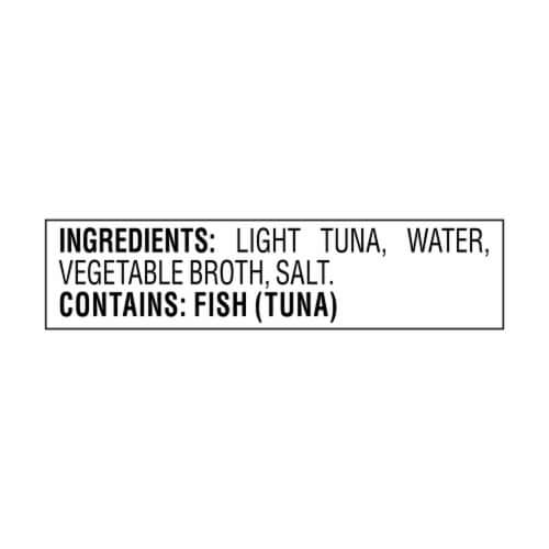StarKist Reduced Sodium Chunk Light Tuna in Water Perspective: right