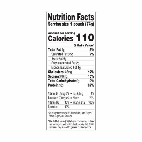 StarKist® Tuna Creation Pouch Hickory Smoke Pouches Case Sale Perspective: right