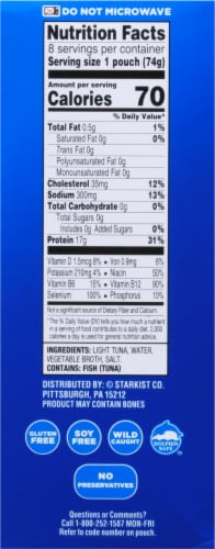 StarKist® Chunk Light Tuna in Water Pouches Value Pack Perspective: right