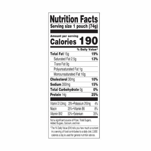 StarKist Selects E.V.O.O. Wild-Caught Pink Salmon in Extra Virgin Olive Oil Perspective: right