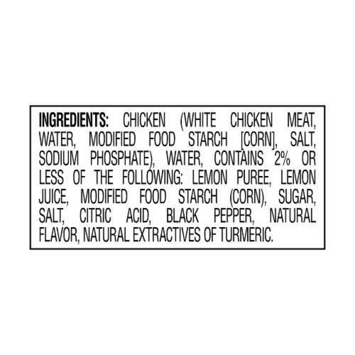 StarKist Chicken Creations Zesty Lemon Pepper Chicken in Sauce Perspective: right