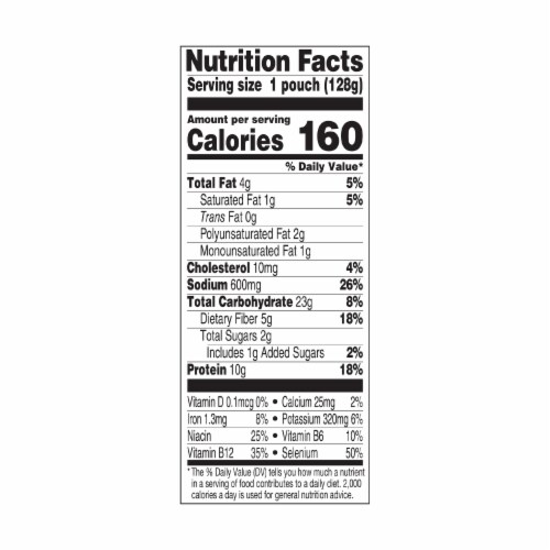 StarKist Smart Bowls Latin Citrus Tuna with Quinoa & Beans Pouch Perspective: right