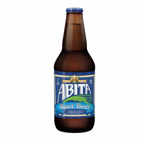 Abita Root Beer Caffeine-free Craft Soda 6 Pack bottles Perspective: right