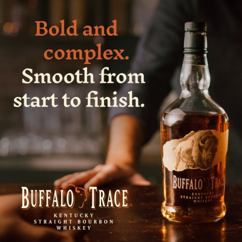 Buffalo Trace Kentucky Straight Bourbon Whiskey Perspective: right