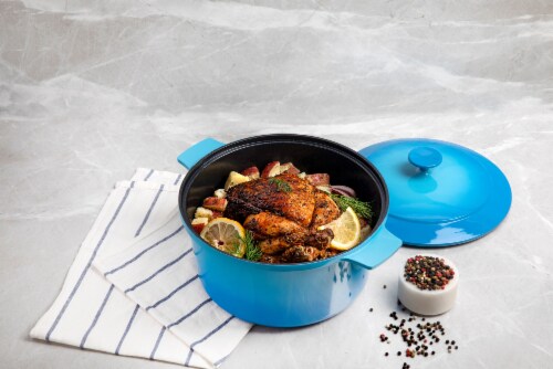 Granite Stone Diamond™ Blue Non-Stick Dutch Oven, 5 qt - Pick 'n Save