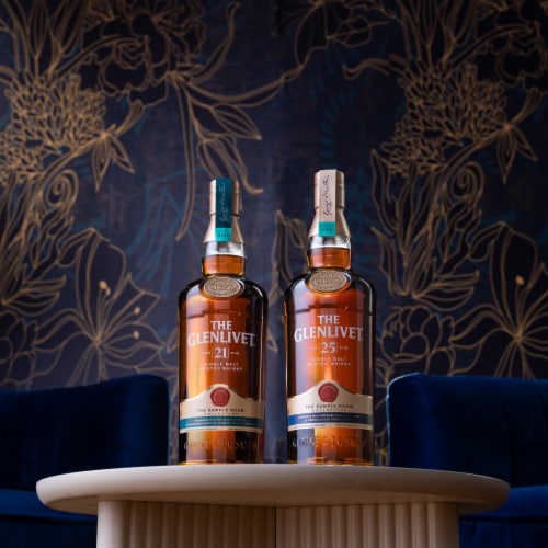 The Glenlivet Aged 21 Years Sample Room Collection Single Malt Scotch Whisky Perspective: right