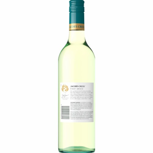 Jacob's Creek Classic Pinot Grigio Australia White Wine Perspective: right