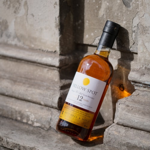 Yellow Spot Aged 12 Years Single Pot Still Irish Whiskey Perspective: right